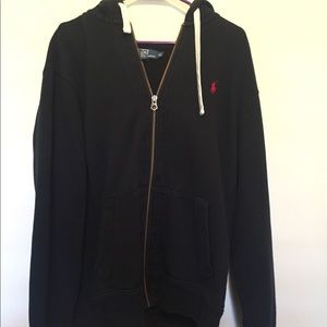 Black polo jacket